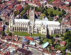 The Cathedral from the air